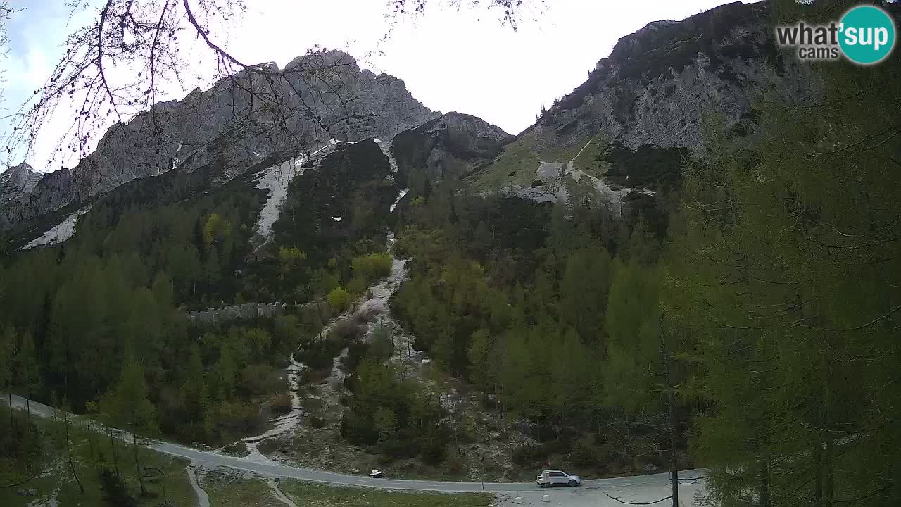 Live webcam Vršič – Baita di montagna Erjavčeva – Slovenia