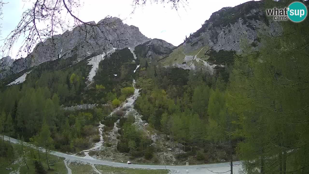 Live webcam Vršič – Baita di montagna Erjavčeva – Slovenia