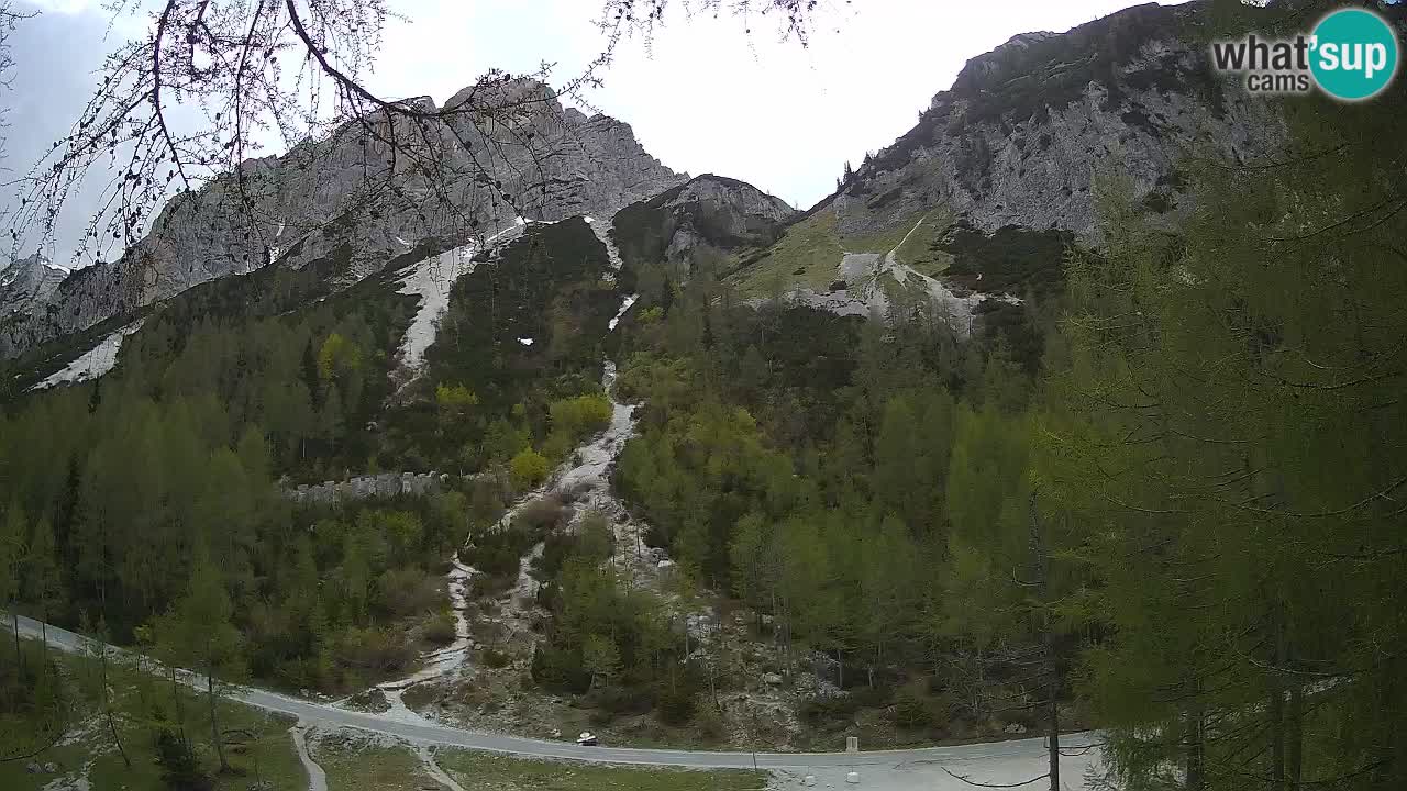 Live webcam Vršič – Baita di montagna Erjavčeva – Slovenia