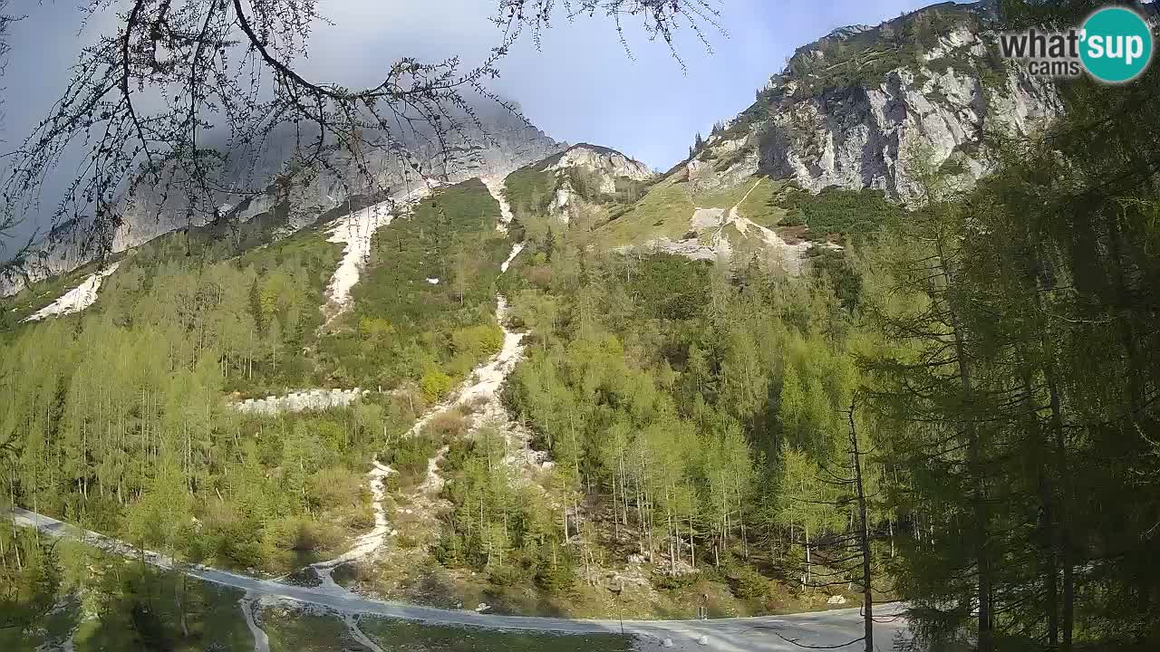 Live webcam Vršič – Baita di montagna Erjavčeva – Slovenia