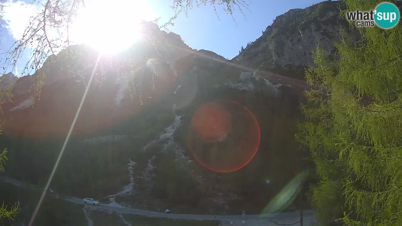 Live webcam Vršič – Baita di montagna Erjavčeva – Slovenia