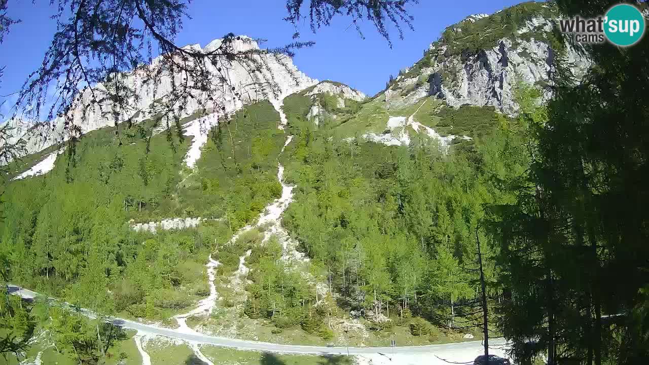 Spletna Kamera Vršič – Erjavčeva hiša – Slovenija