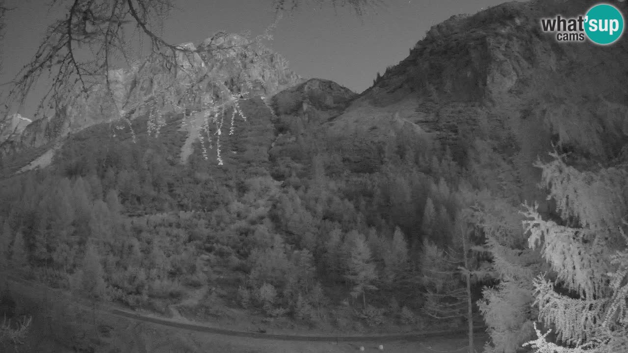 Webcam en direct Vršič – Maison Erjavčeva – Slovénie