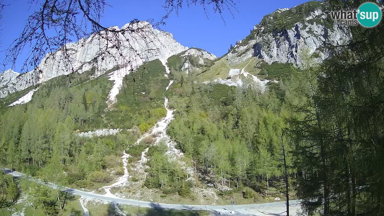 Live webcam Vršič – Baita di montagna Erjavčeva – Slovenia