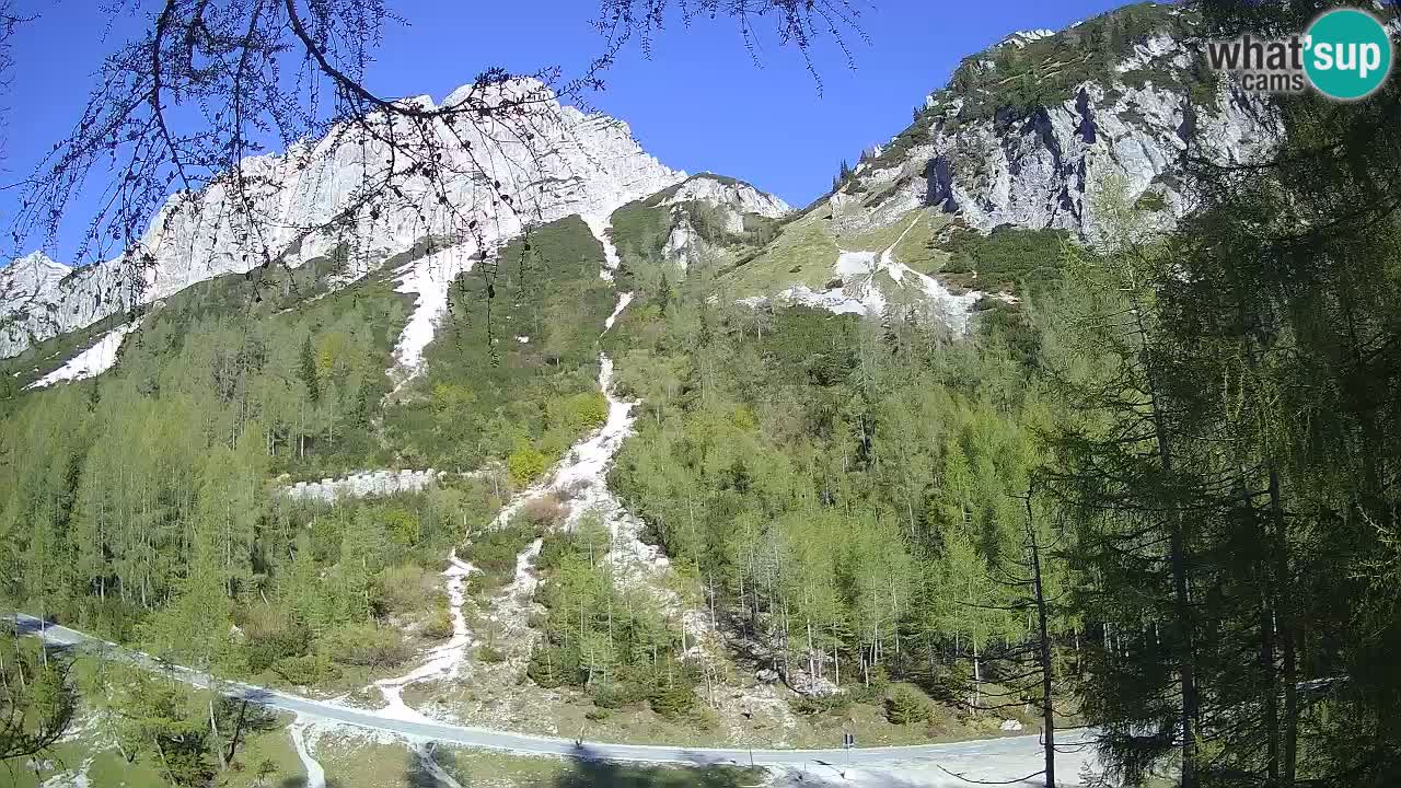 Live webcam Vršič – Baita di montagna Erjavčeva – Slovenia