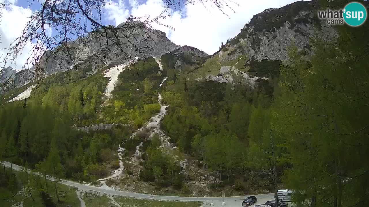 Spletna Kamera Vršič – Erjavčeva hiša – Slovenija