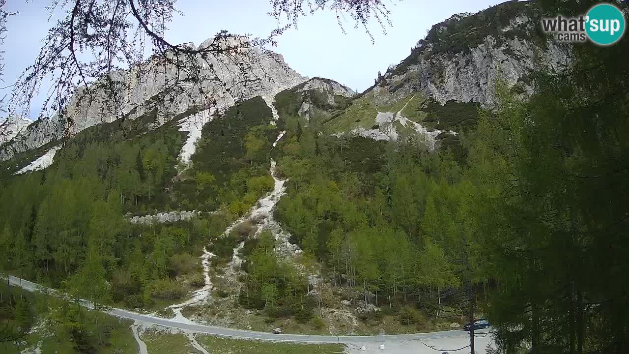 Live webcam Vršič – Baita di montagna Erjavčeva – Slovenia