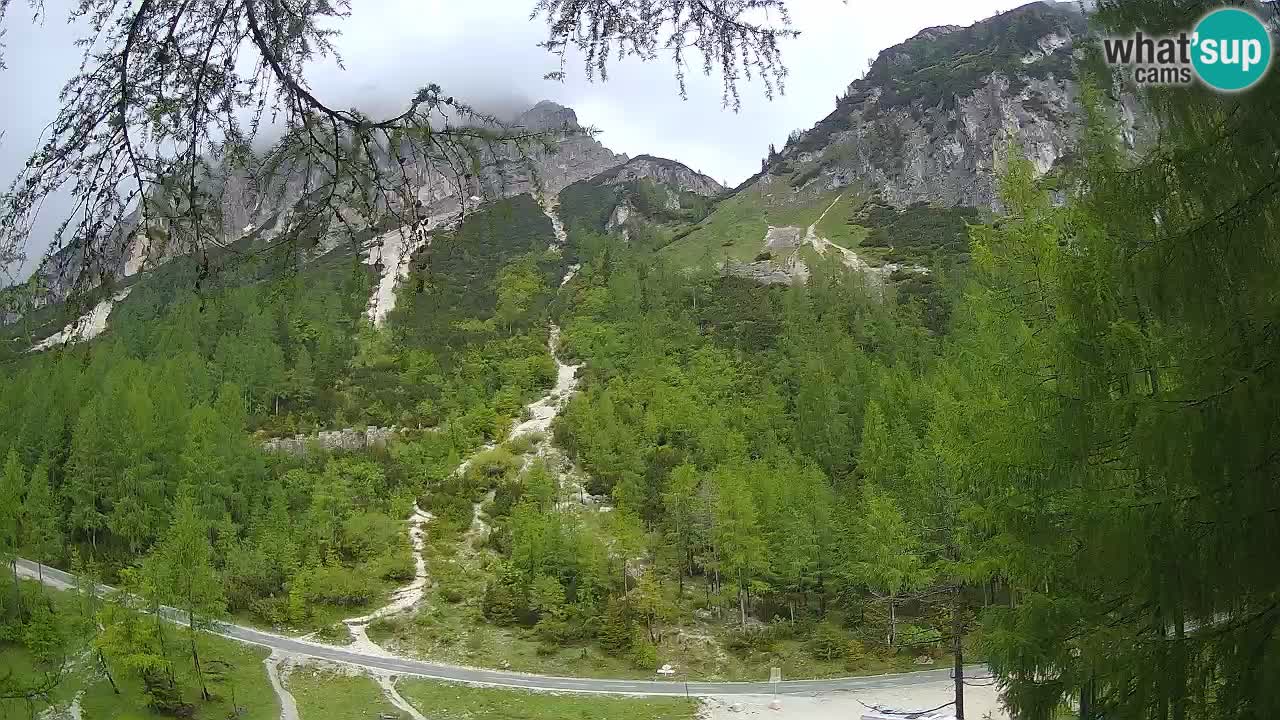 Live webcam Vršič – Baita di montagna Erjavčeva – Slovenia