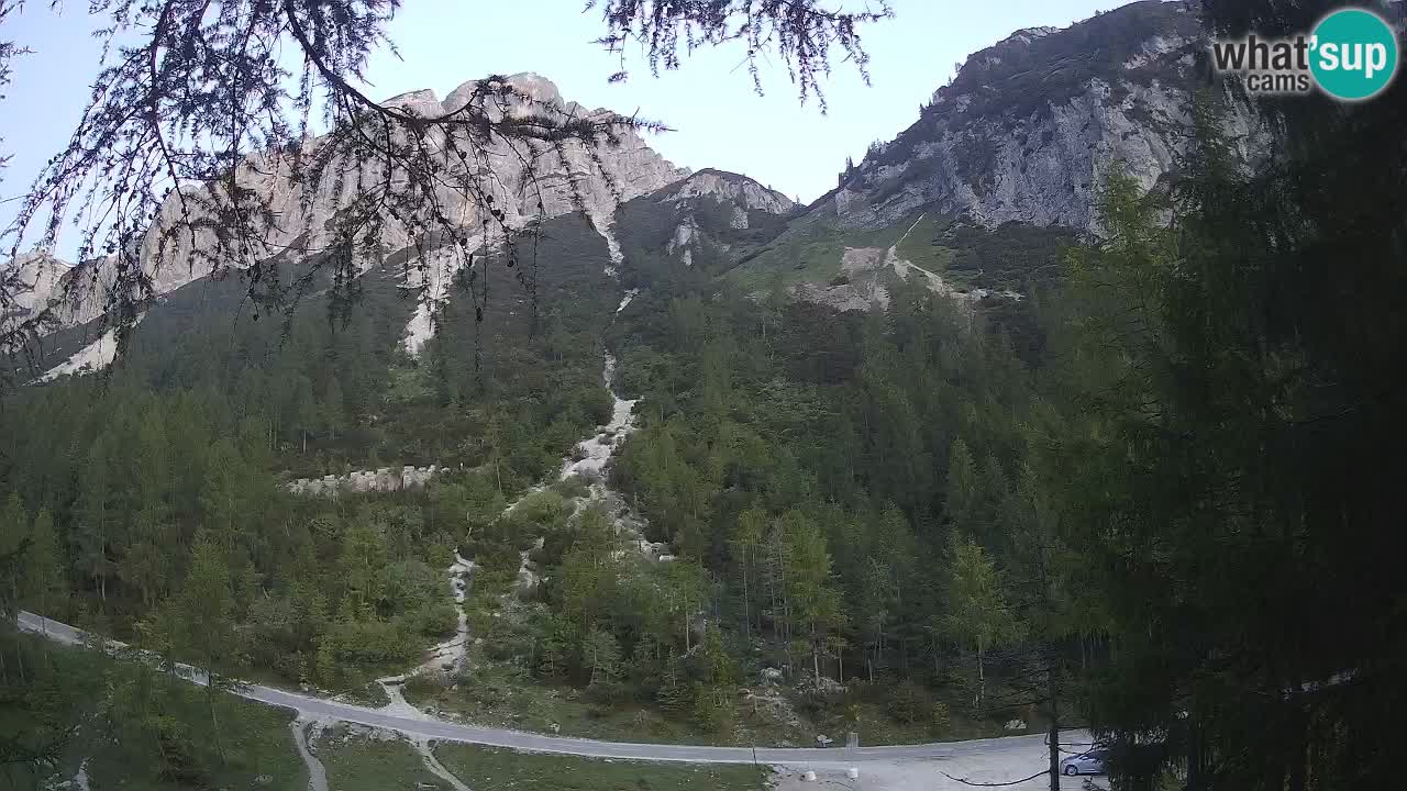 Live webcam Vršič – Baita di montagna Erjavčeva – Slovenia
