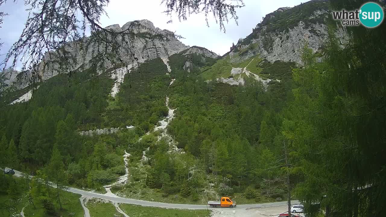 Live webcam Vršič – Erjavčeva house – Slovenia