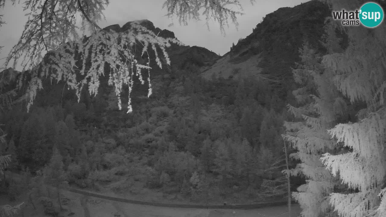 Live webcam Vršič – Baita di montagna Erjavčeva – Slovenia