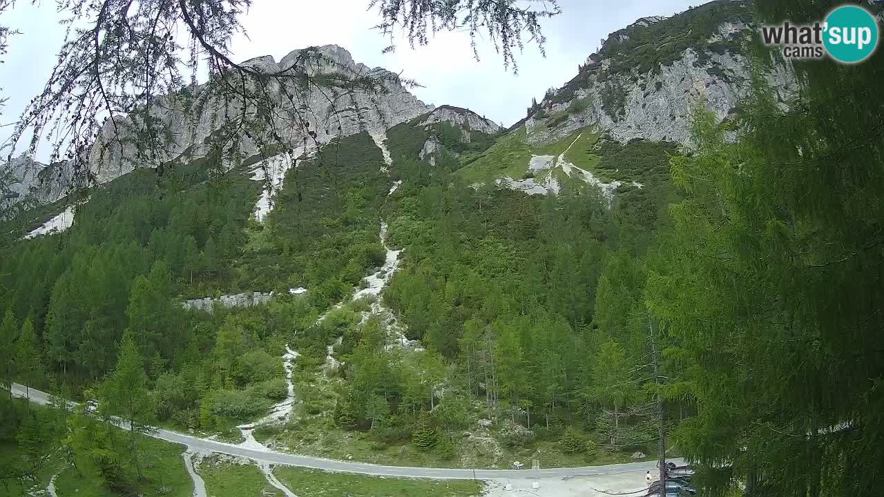 Spletna Kamera Vršič – Erjavčeva hiša – Slovenija