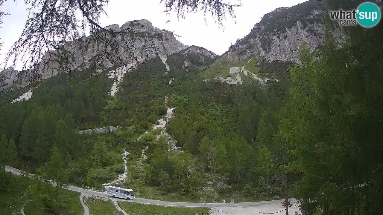 Live webcam Vršič – Baita di montagna Erjavčeva – Slovenia