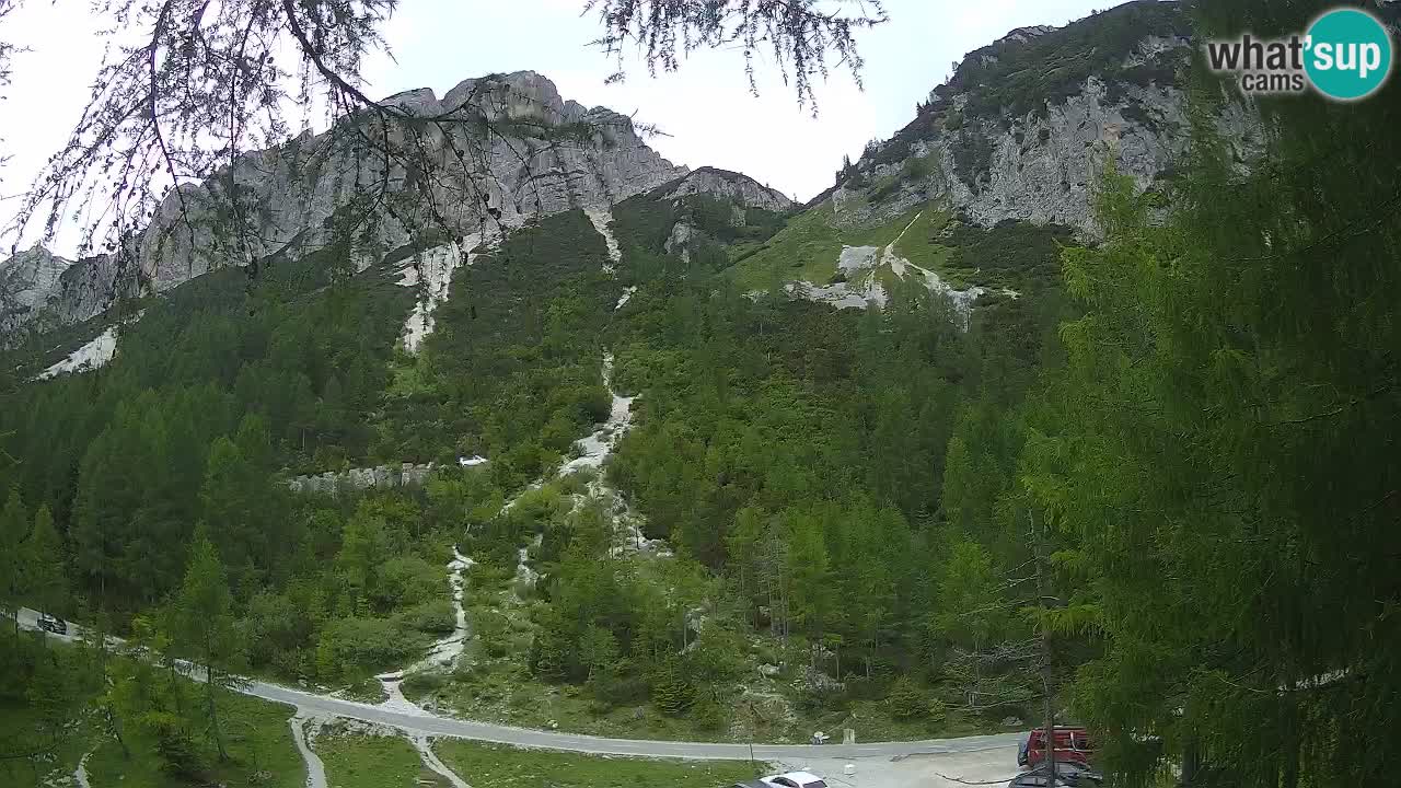 Spletna Kamera Vršič – Erjavčeva hiša – Slovenija