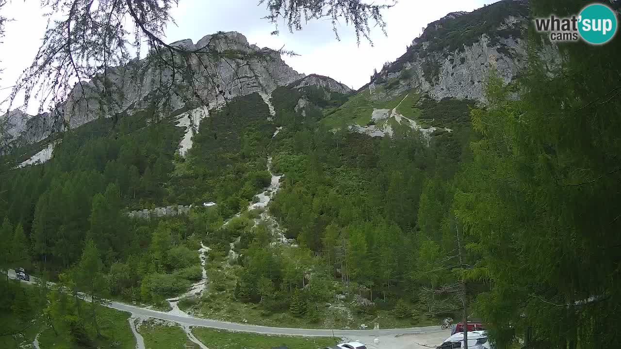 Live webcam Vršič – Baita di montagna Erjavčeva – Slovenia