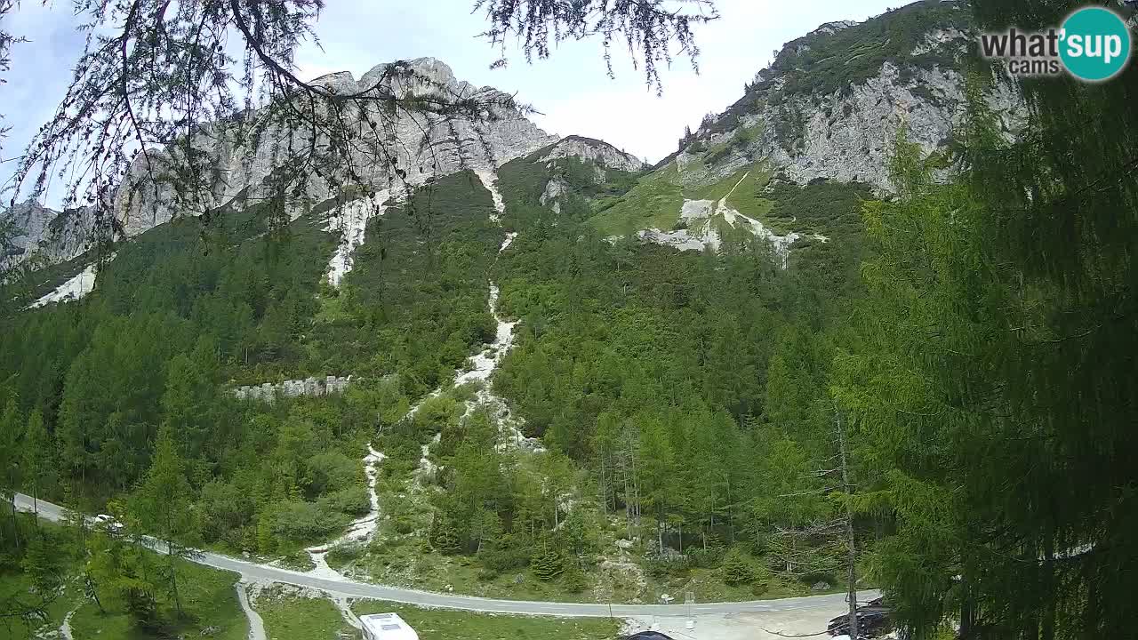Live webcam Vršič – Erjavčeva house – Slovenia