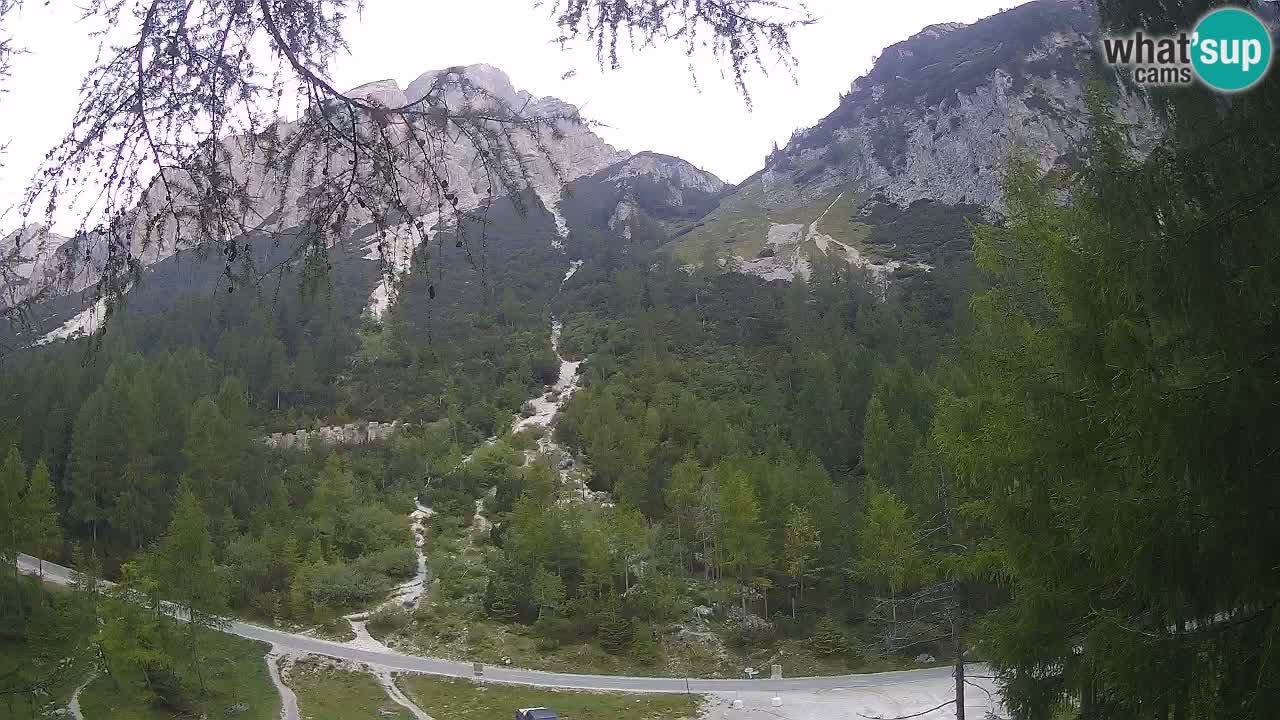 Live webcam Vršič – Baita di montagna Erjavčeva – Slovenia