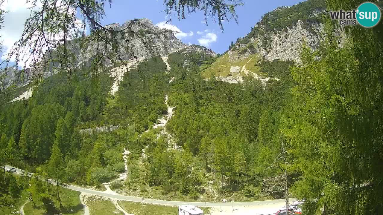 Live webcam Vršič – Baita di montagna Erjavčeva – Slovenia