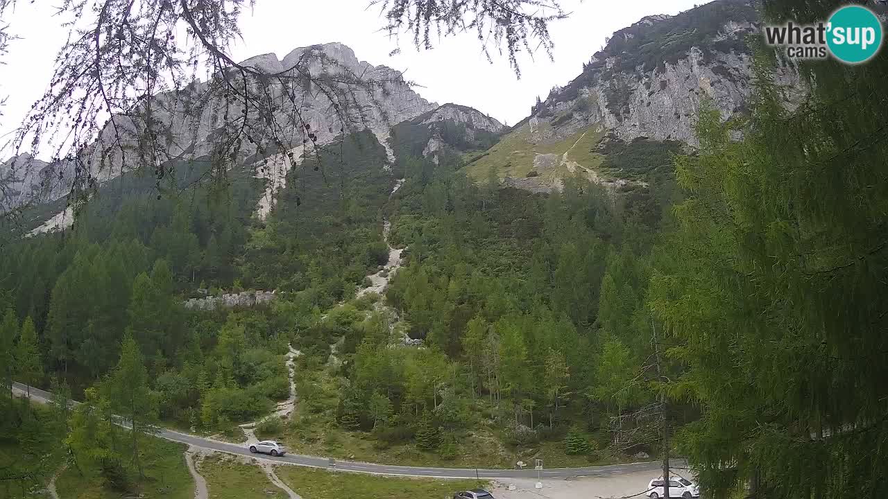 Live webcam Vršič – Baita di montagna Erjavčeva – Slovenia