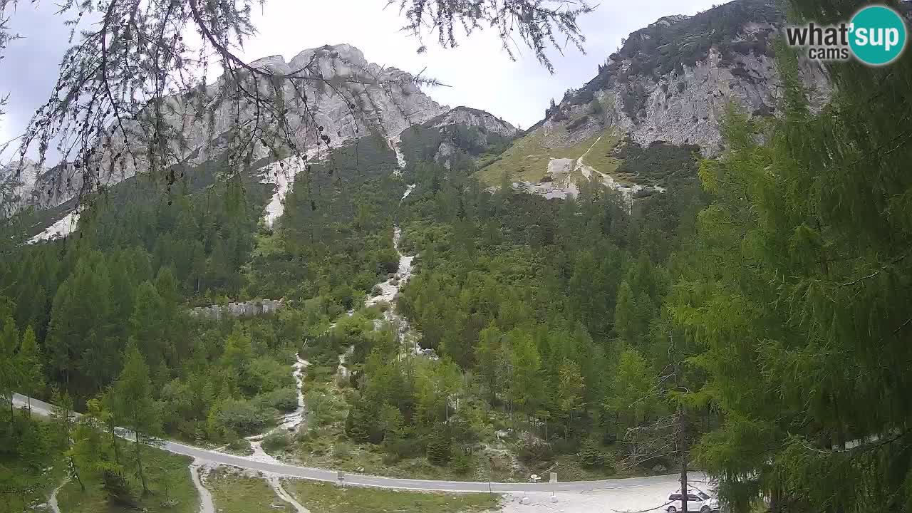 Live webcam Vršič – Baita di montagna Erjavčeva – Slovenia