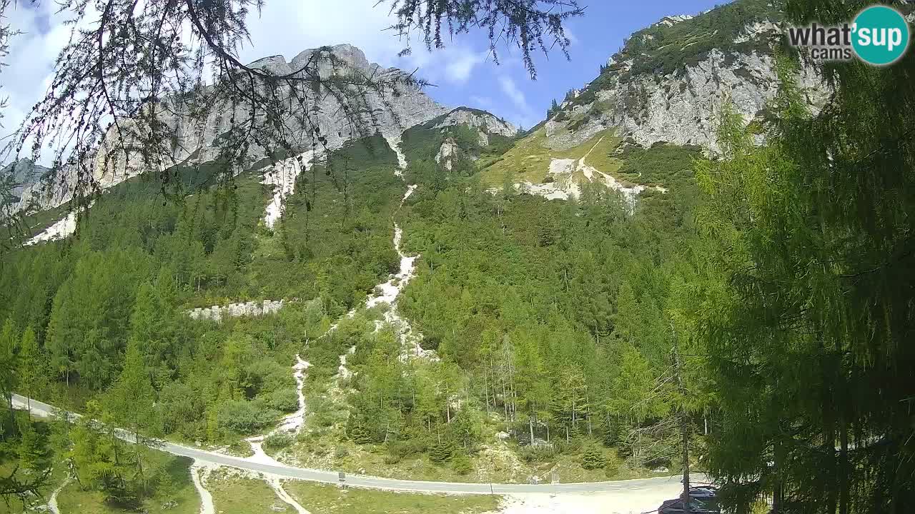 Live webcam Vršič – Baita di montagna Erjavčeva – Slovenia