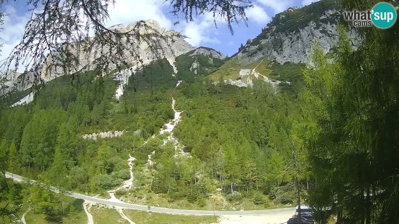 Live webcam Vršič – Baita di montagna Erjavčeva – Slovenia