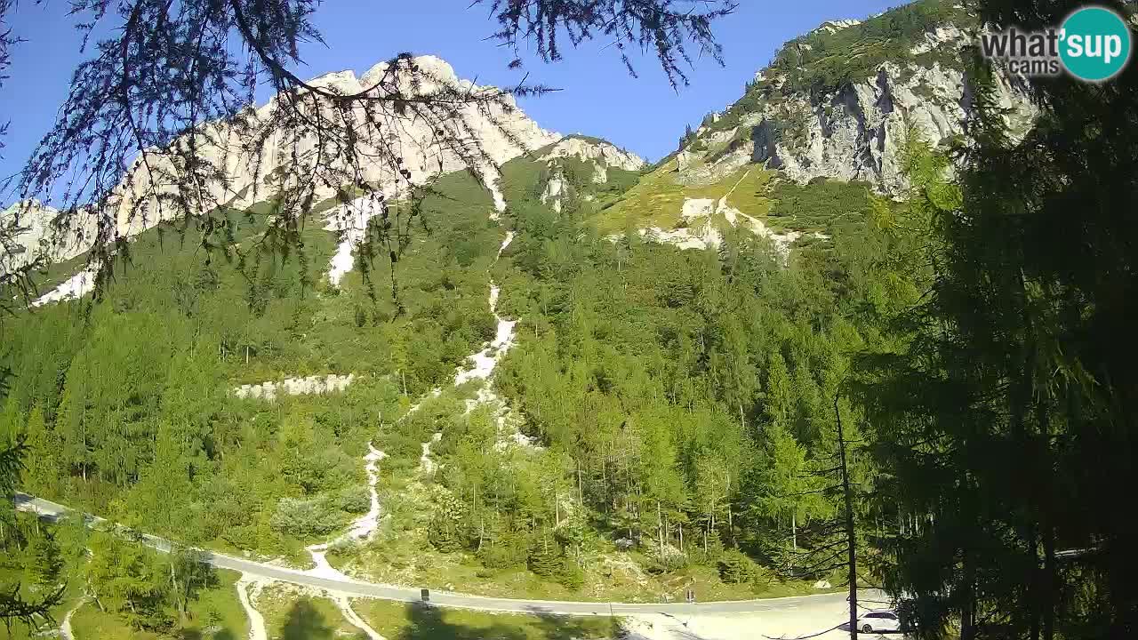 Spletna Kamera Vršič – Erjavčeva hiša – Slovenija