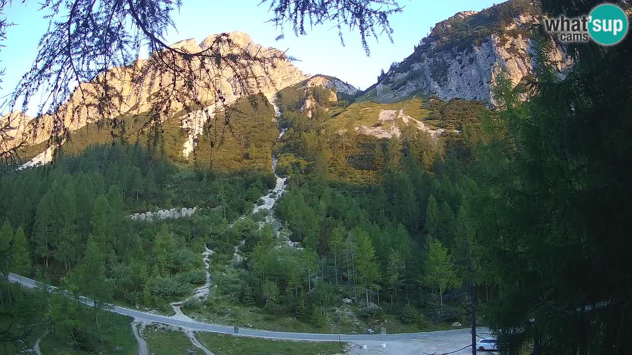 Webcam en direct Vršič – Maison Erjavčeva – Slovénie