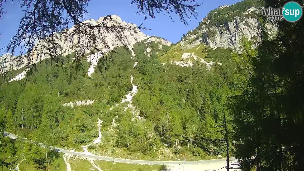 Spletna Kamera Vršič – Erjavčeva hiša – Slovenija