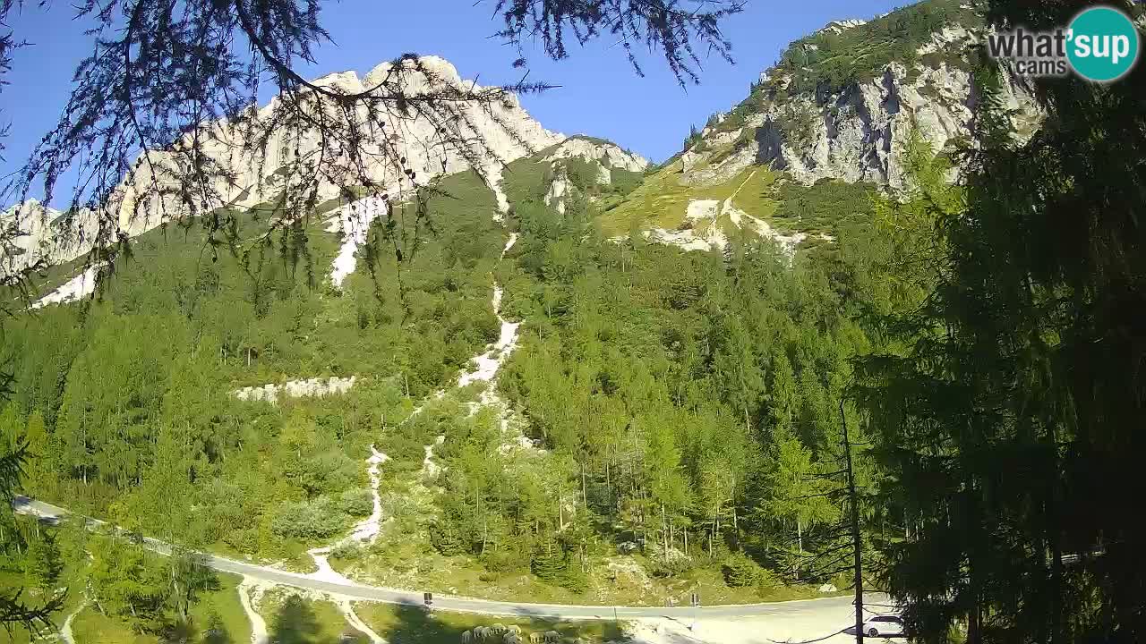 Live webcam Vršič – Erjavčeva house – Slovenia