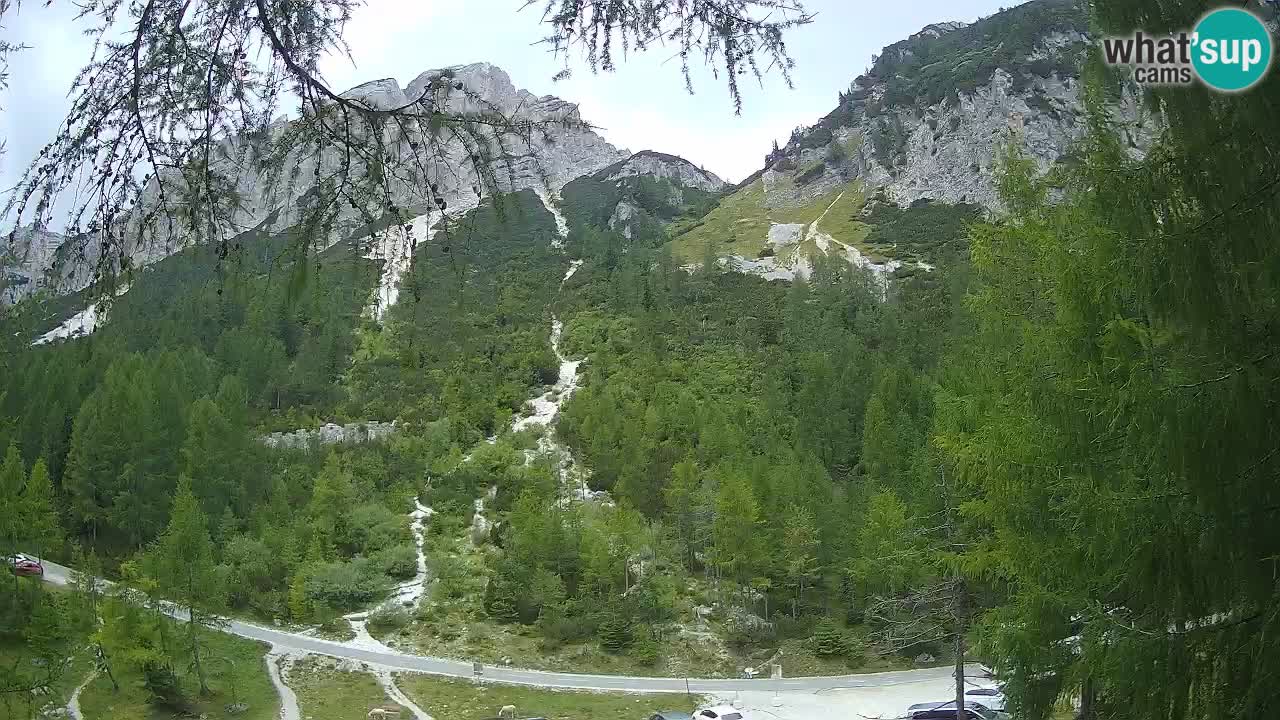 Spletna Kamera Vršič – Erjavčeva hiša – Slovenija