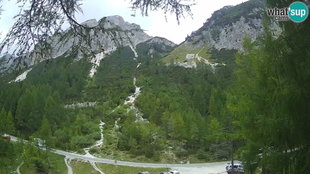Live webcam Vršič – Baita di montagna Erjavčeva – Slovenia