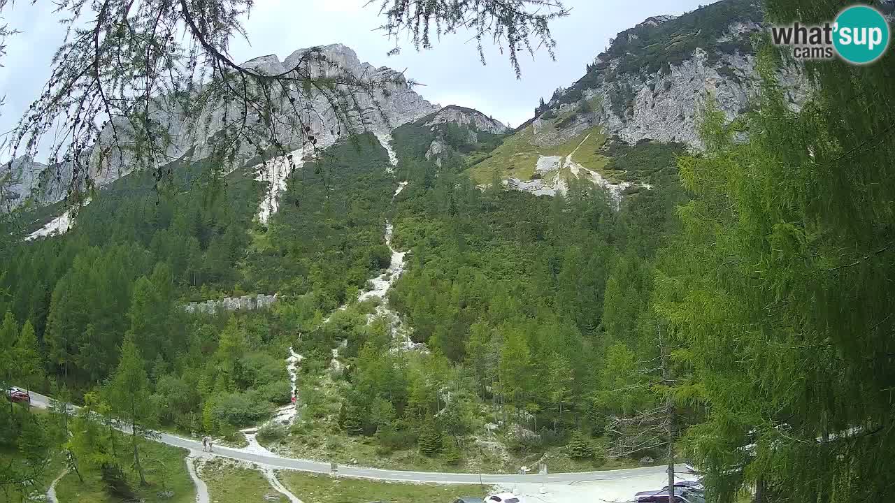 Live webcam Vršič – Baita di montagna Erjavčeva – Slovenia