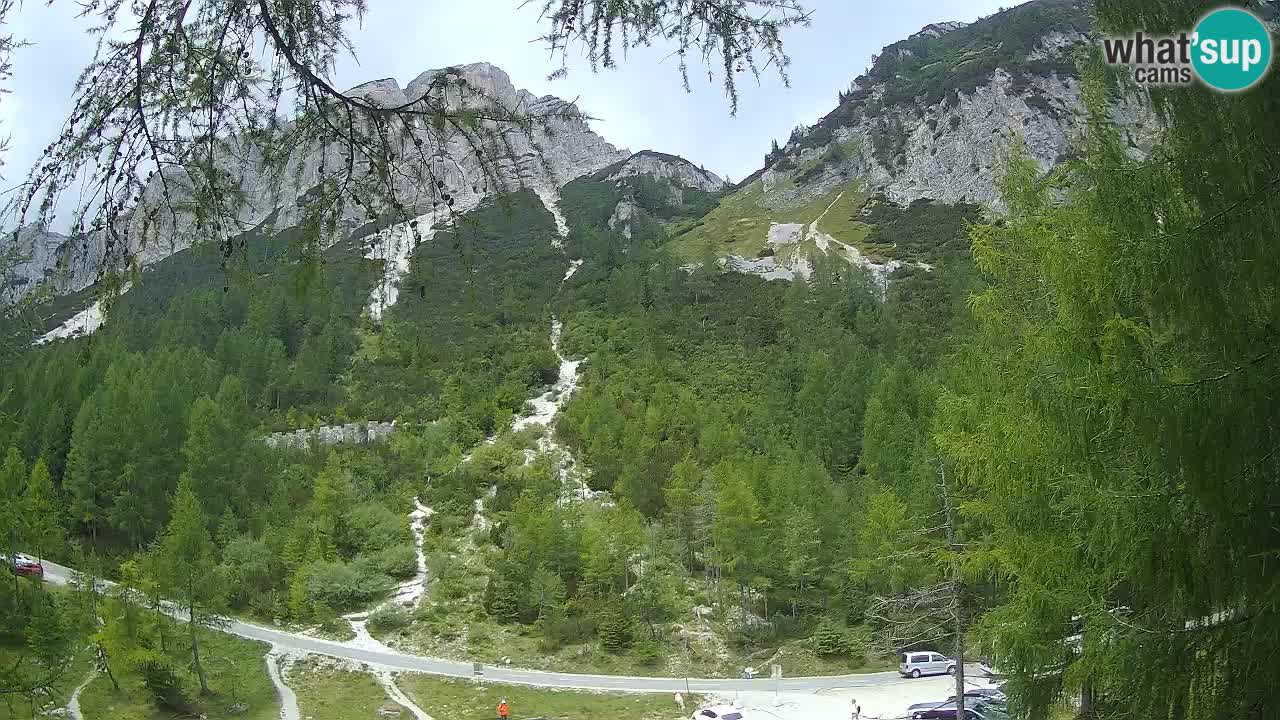 Live webcam Vršič – Baita di montagna Erjavčeva – Slovenia