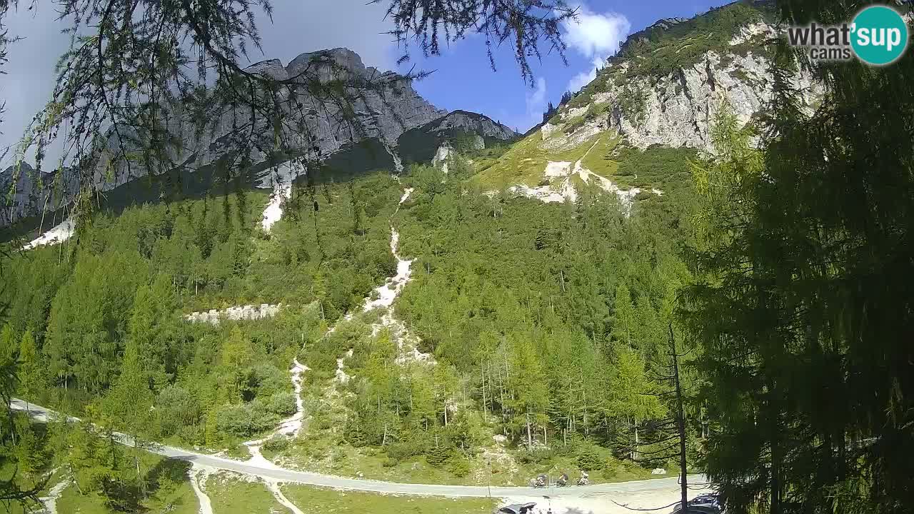Live webcam Vršič – Baita di montagna Erjavčeva – Slovenia