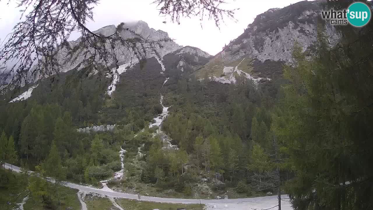 Spletna Kamera Vršič – Erjavčeva hiša – Slovenija