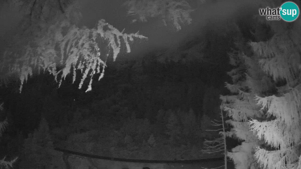 Live webcam Vršič – Baita di montagna Erjavčeva – Slovenia