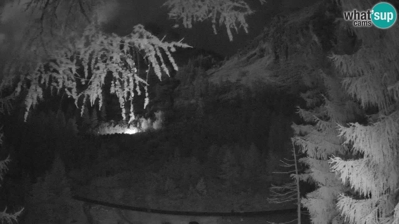 Live webcam Vršič – Baita di montagna Erjavčeva – Slovenia