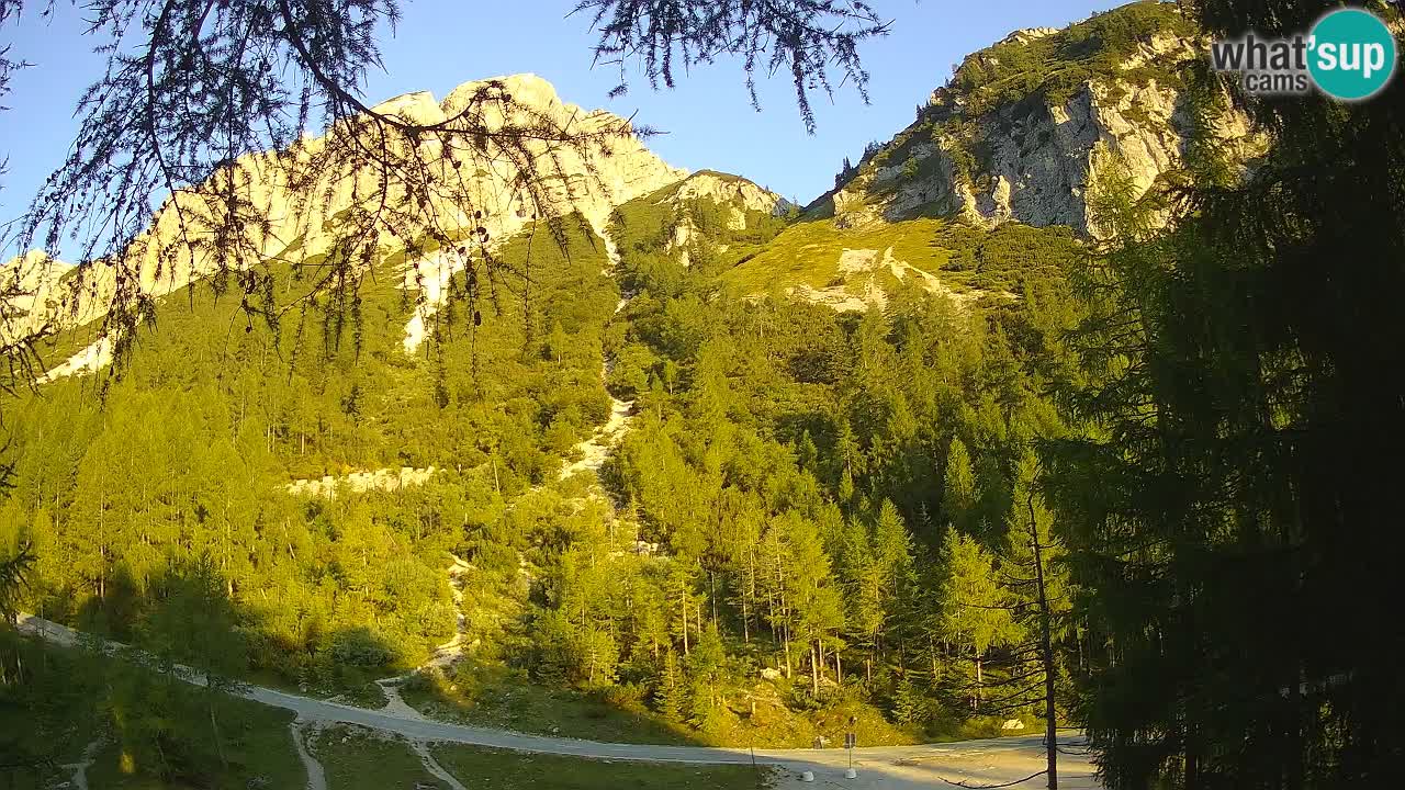 Cámara web en vivo Vršič – Casa Erjavčeva – Eslovenia