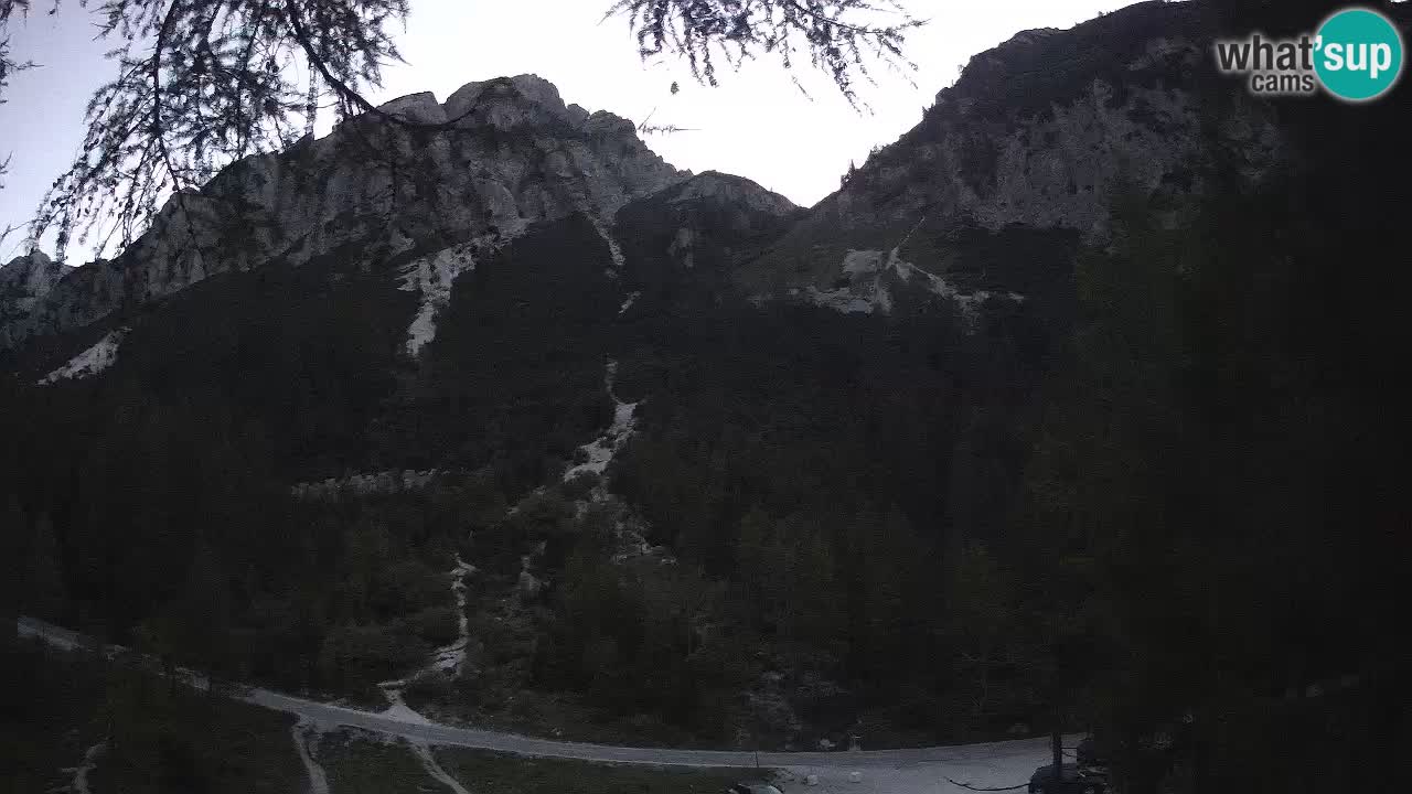 Live webcam Vršič – Baita di montagna Erjavčeva – Slovenia