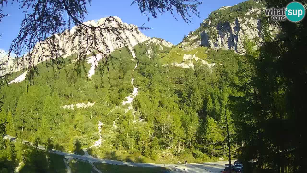 Live webcam Vršič – Erjavčeva house – Slovenia