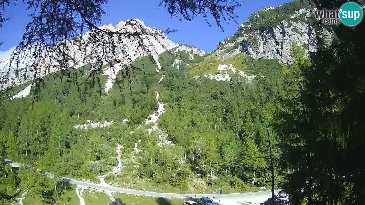 Live webcam Vršič – Erjavčeva house – Slovenia