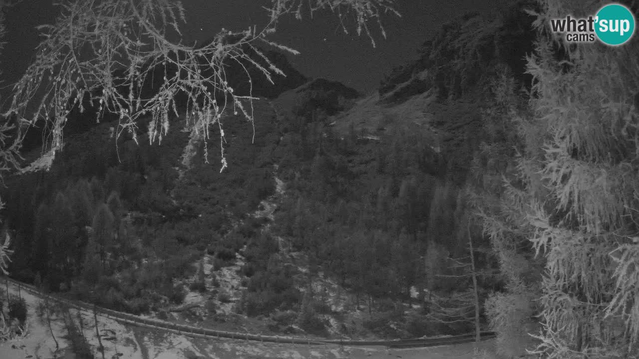 Webcam en direct Vršič – Maison Erjavčeva – Slovénie