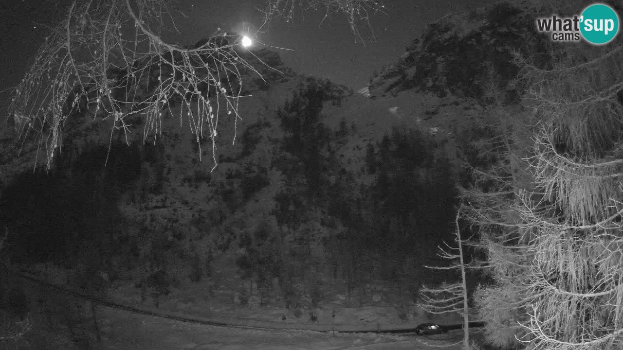 Webcam en direct Vršič – Maison Erjavčeva – Slovénie