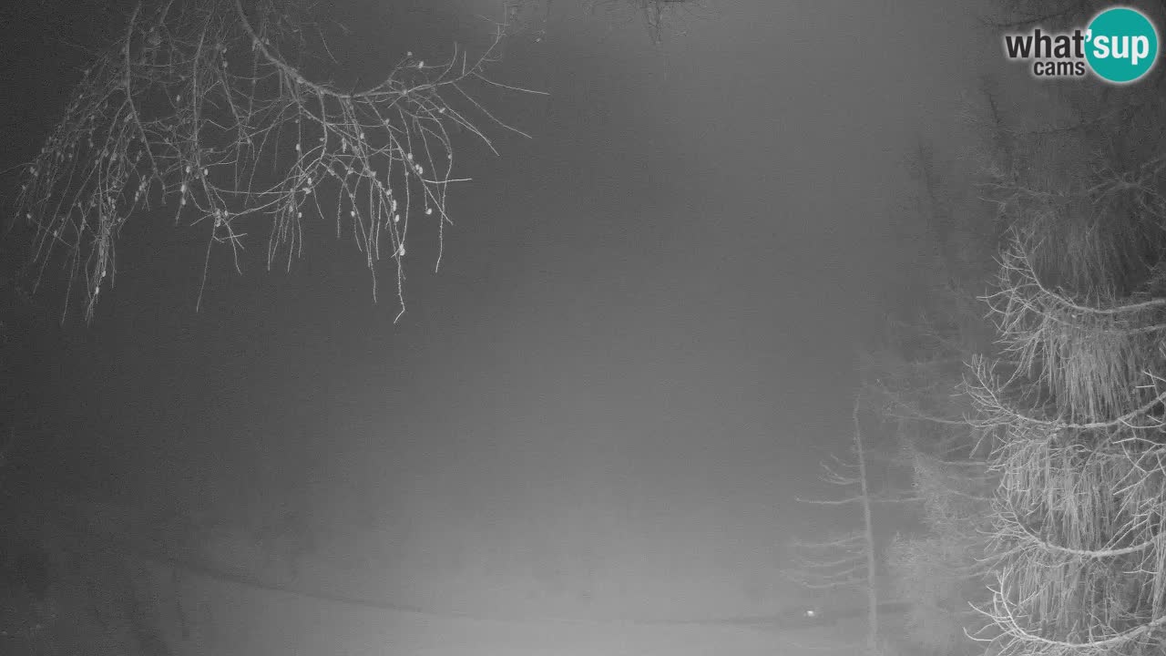 Live webcam Vršič – Baita di montagna Erjavčeva – Slovenia