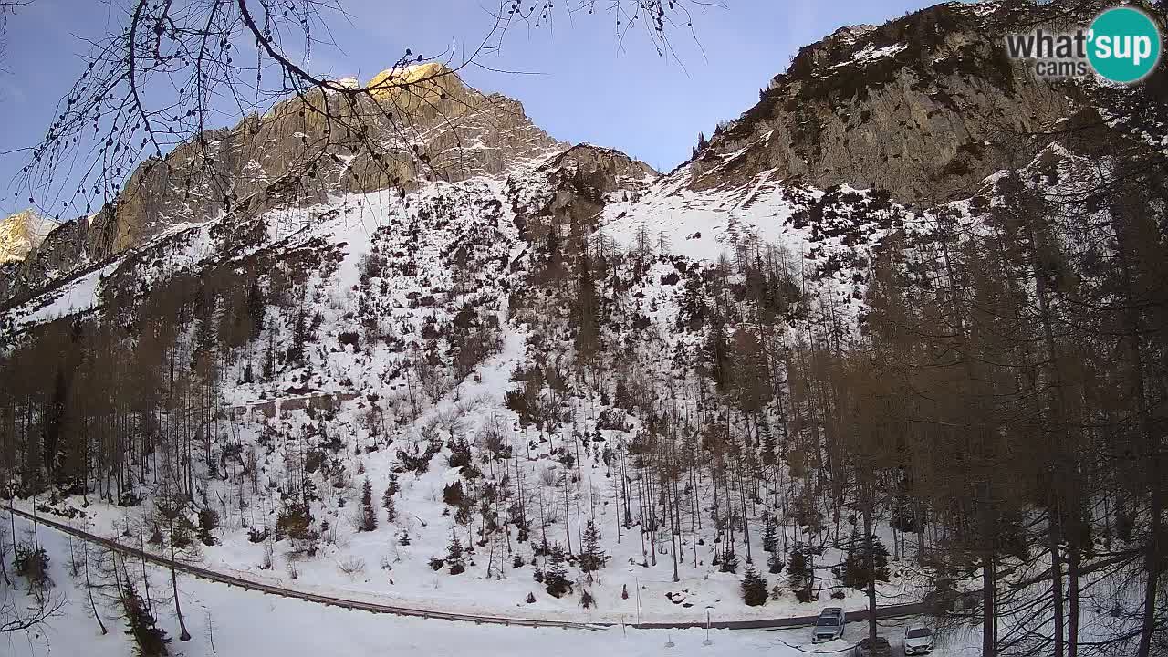 Live webcam Vršič – Baita di montagna Erjavčeva – Slovenia