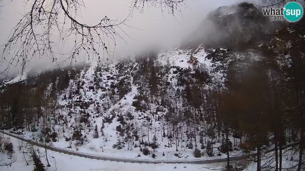 Live webcam Vršič – Baita di montagna Erjavčeva – Slovenia