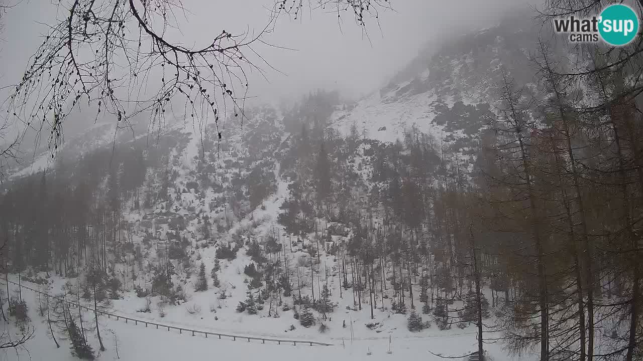 Live webcam Vršič – Baita di montagna Erjavčeva – Slovenia