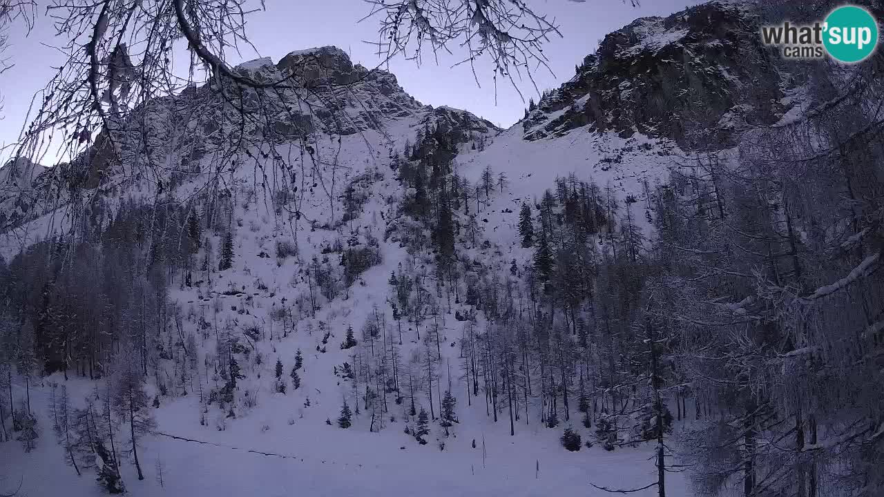 Webcam en direct Vršič – Maison Erjavčeva – Slovénie