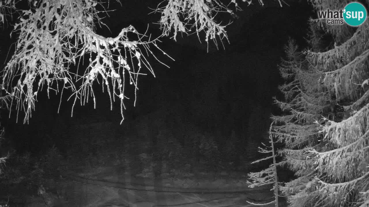 Live webcam Vršič – Baita di montagna Erjavčeva – Slovenia